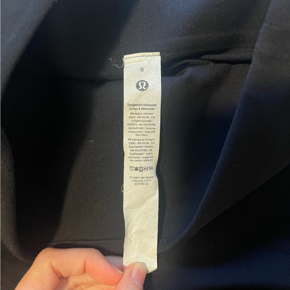 Lululemon Smooth Fit Pull-On High-Rise Cropped Pants - Picture 4 of 6